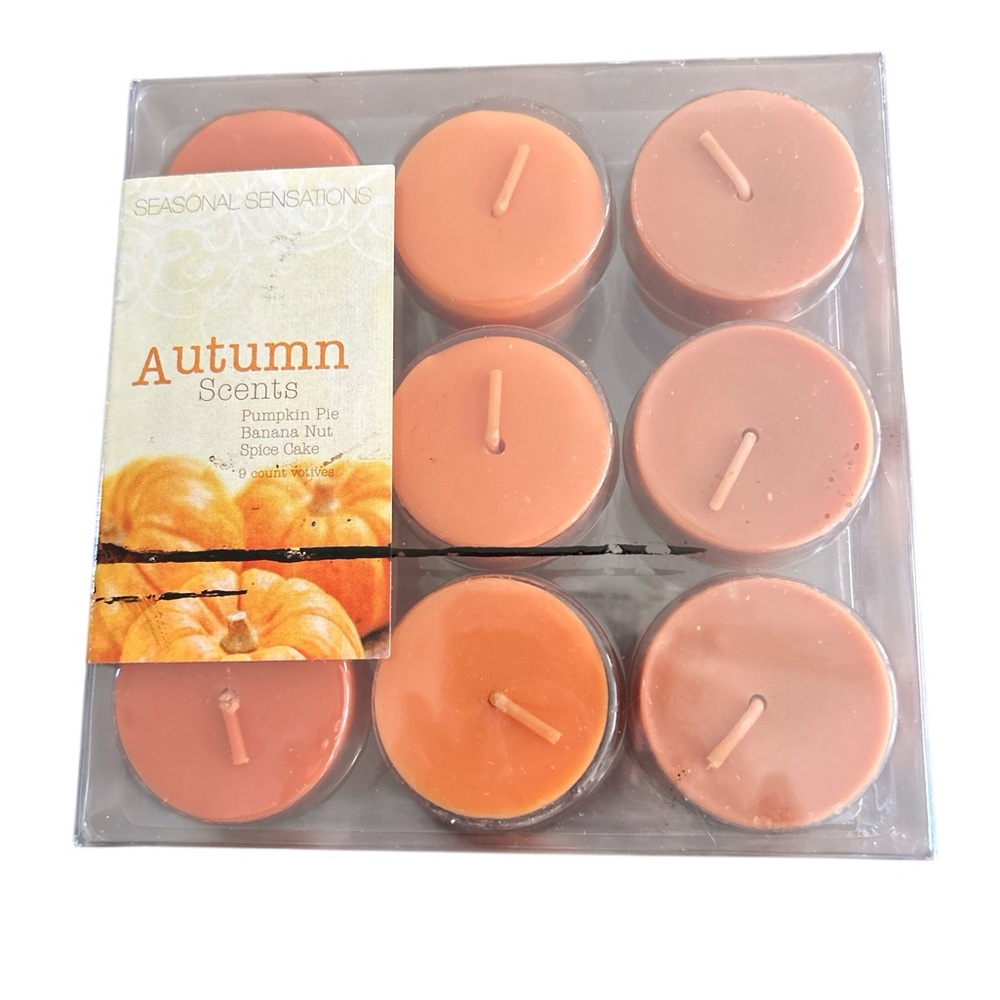 NWOT Seasonal Sensations Autumn Scented Candles